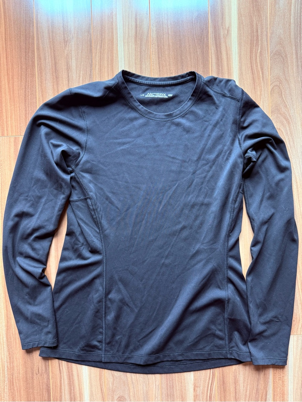Arc'teryx Phase AR Crew Long Sleeve Shirt - size L